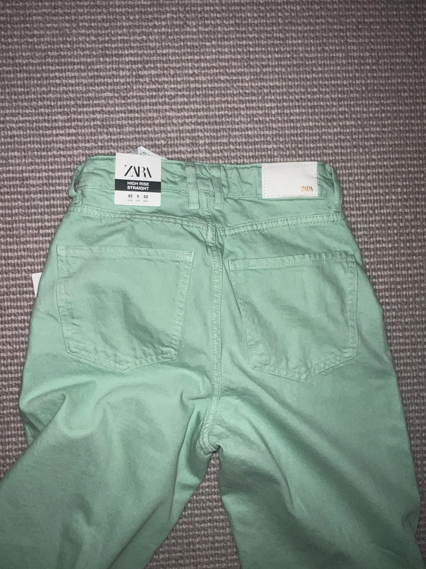 ZARA Green Jeans - Image 4