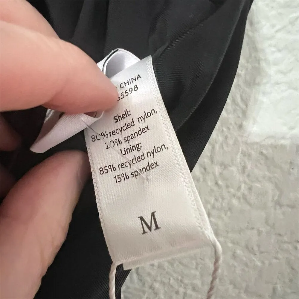 Andie Women's Black Sleeveless Square Neck Siren Tank Top Size M Casual - Image 7