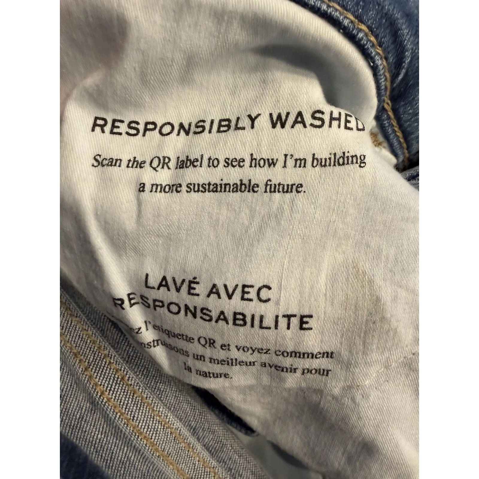 Frame Le Slim Palazzo High Rise Wide Leg Jean Drizzle Sz 26 NWT $268 NWT - Image 14