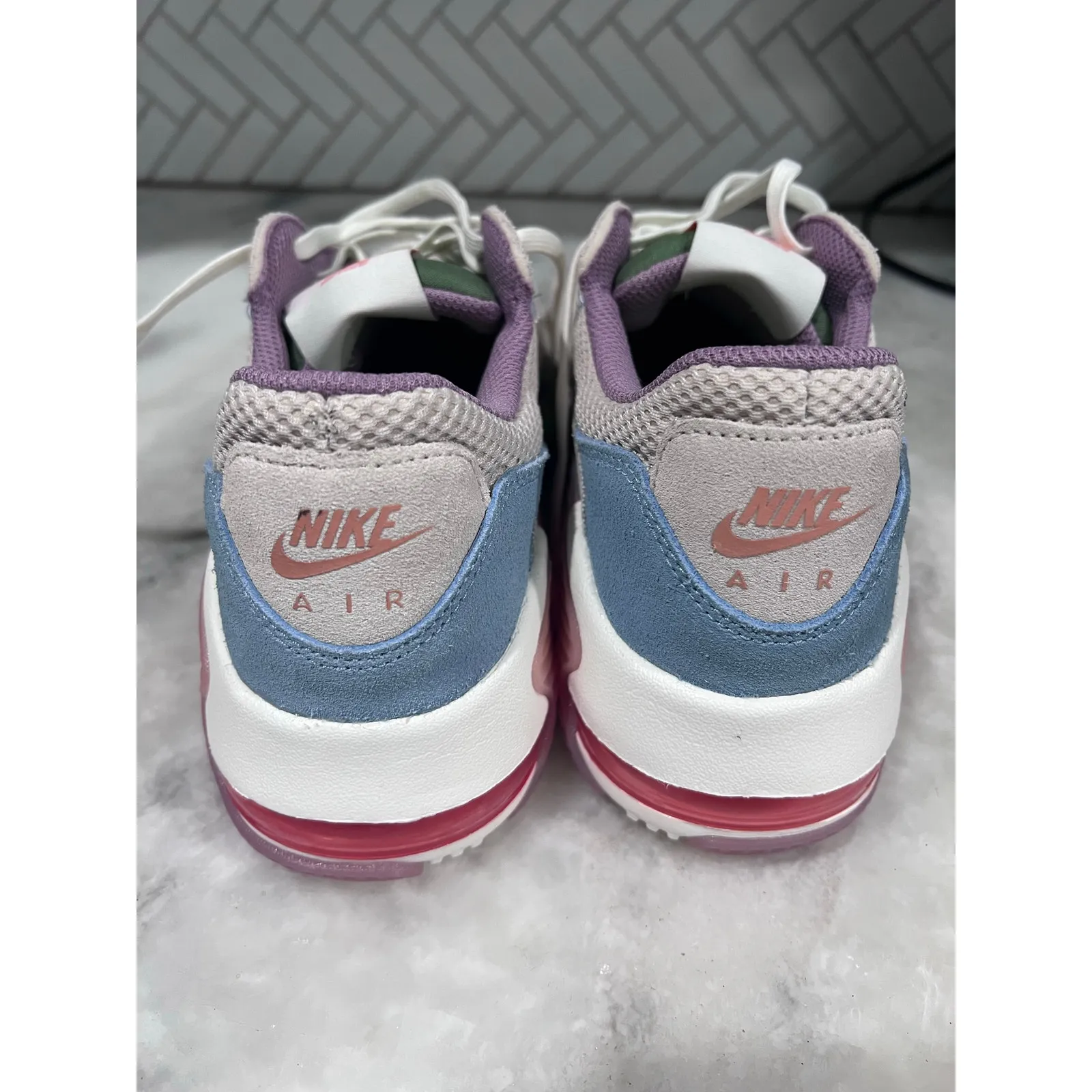 Nike Air Max 2X Women’s Size 8 CD5432-120 Pastel Multi Pink Green Purple Sneaker - Image 2