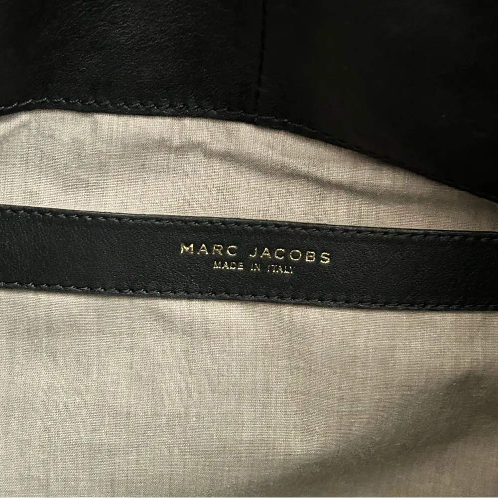 MARC JACOBS black leather bag, made in Italy - Image 12