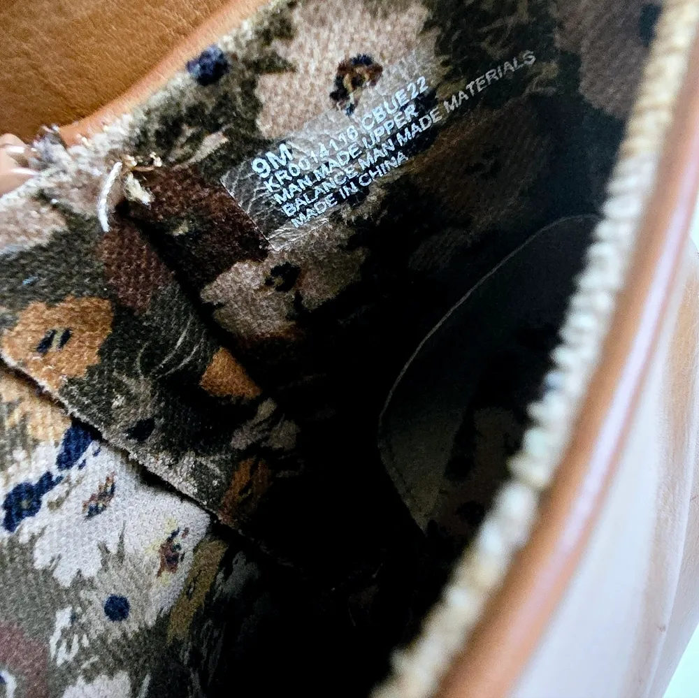 KORKS Destiny Block Heel Bootie Tan Women's Size 9 - Image 8