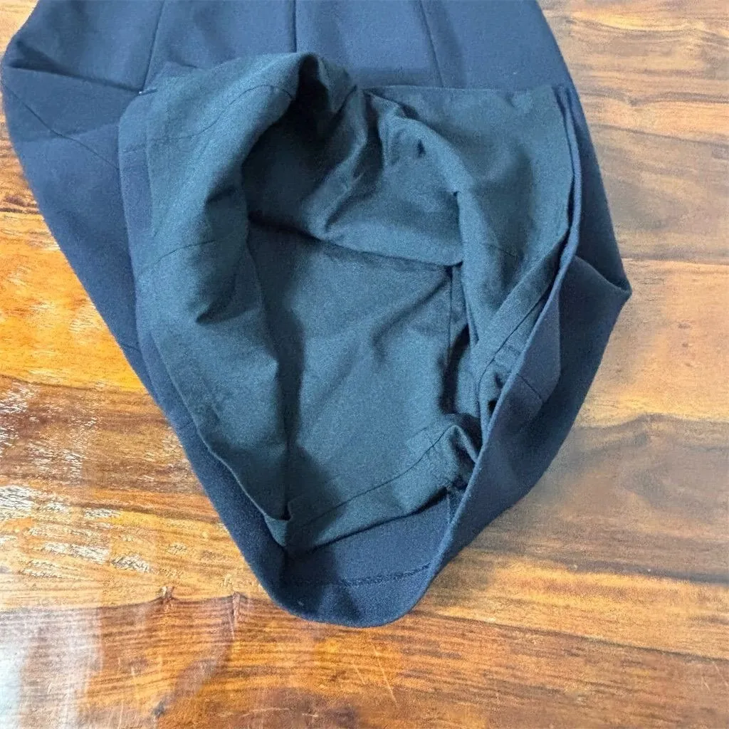 REISS Women's Navy Sleeveless Lace Pencil Dress Size 0 Knee Length - Image 6