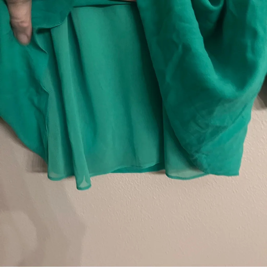 DVF Davi Pleated‎ Silk Blouse - Image 5