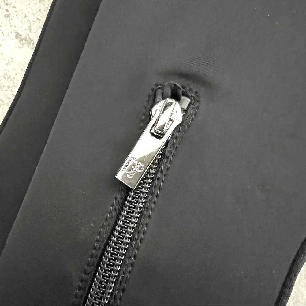 Donald Pliner Cassidy Black Crepe Tall Shaft Boot Size 5M New in Box Retail $268 - Image 9