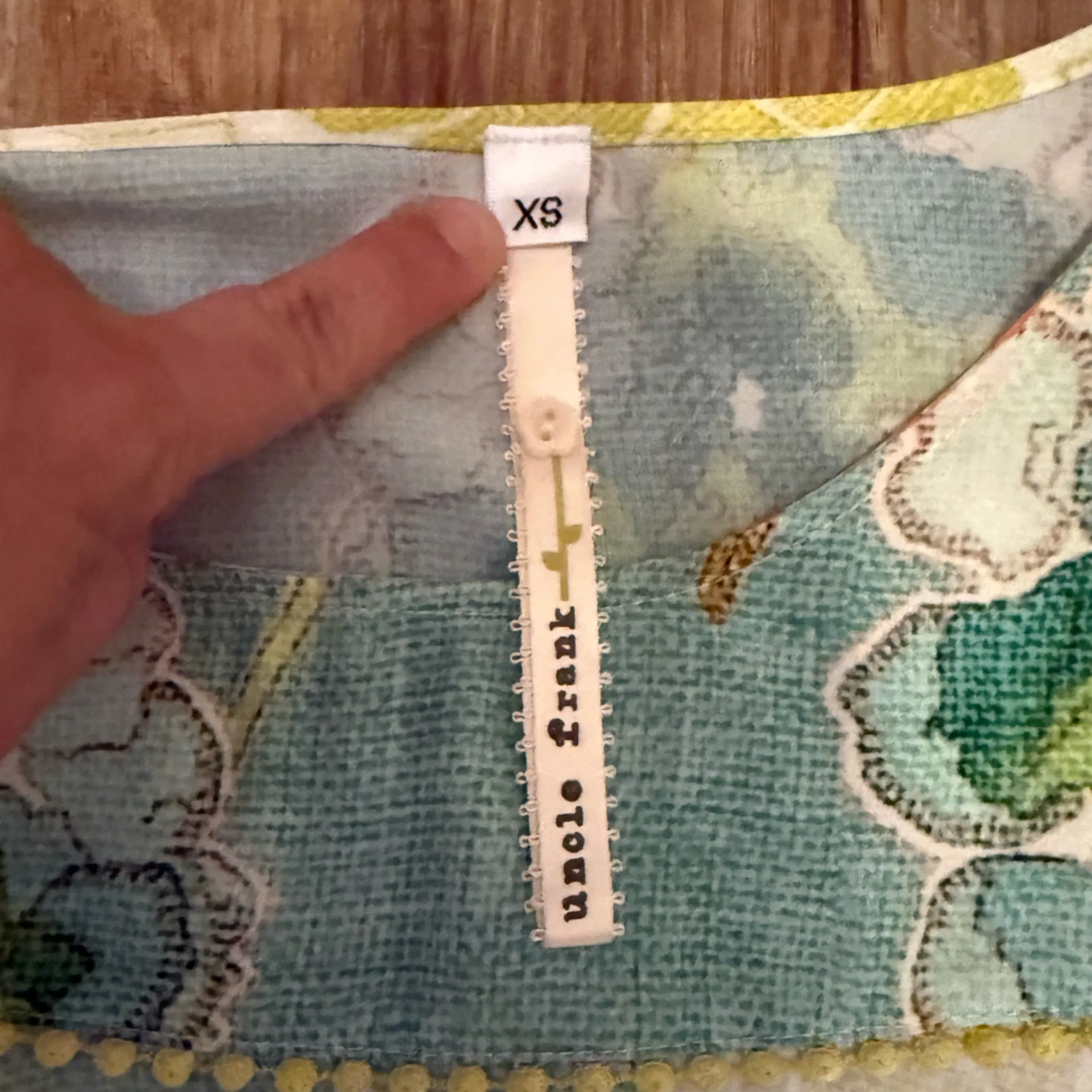 Uncle Frank  Abstract Bell Sleeve Dress - Image 2