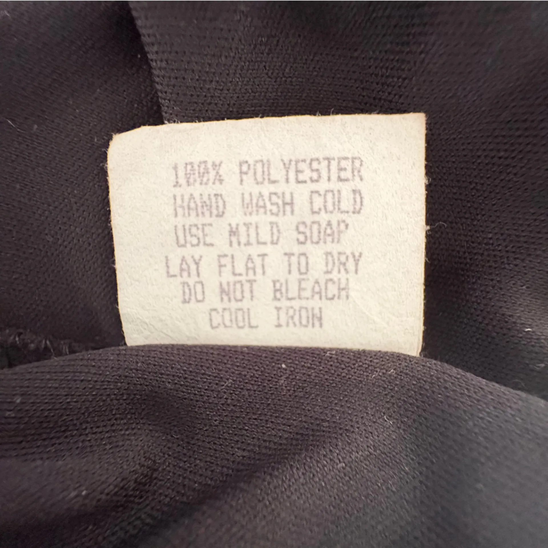 VTG 90s Whimsigoth Dark Coquette Dress M Satin Lace-up Black Floral Babydoll - Image 11