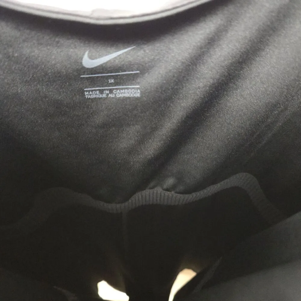 Nike Bliss Luxe Women's 2-1 Training Dress (Plus Size) in Black Size 1X Skort - Image 8