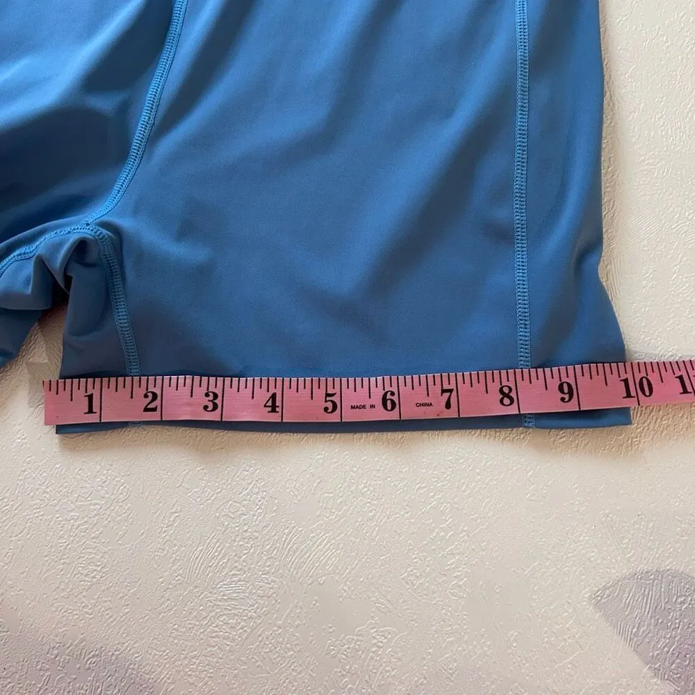 Abercrombie & Fitch Blue Slip Dress Size M | Minimalist Satin Cami Dress Adjusta - Image 9