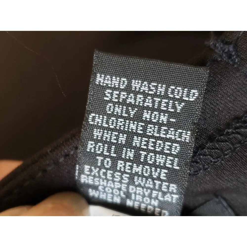 ALFANI Women's Black Solid Polyester Round Neck 3/4 Sleeve Top Blouse Size Large - Image 10