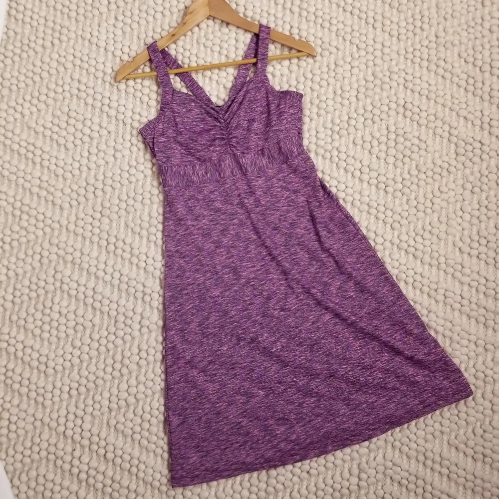 PrAna Amaya Space Dye Athletic Dress Purple Sz Small - Image 7