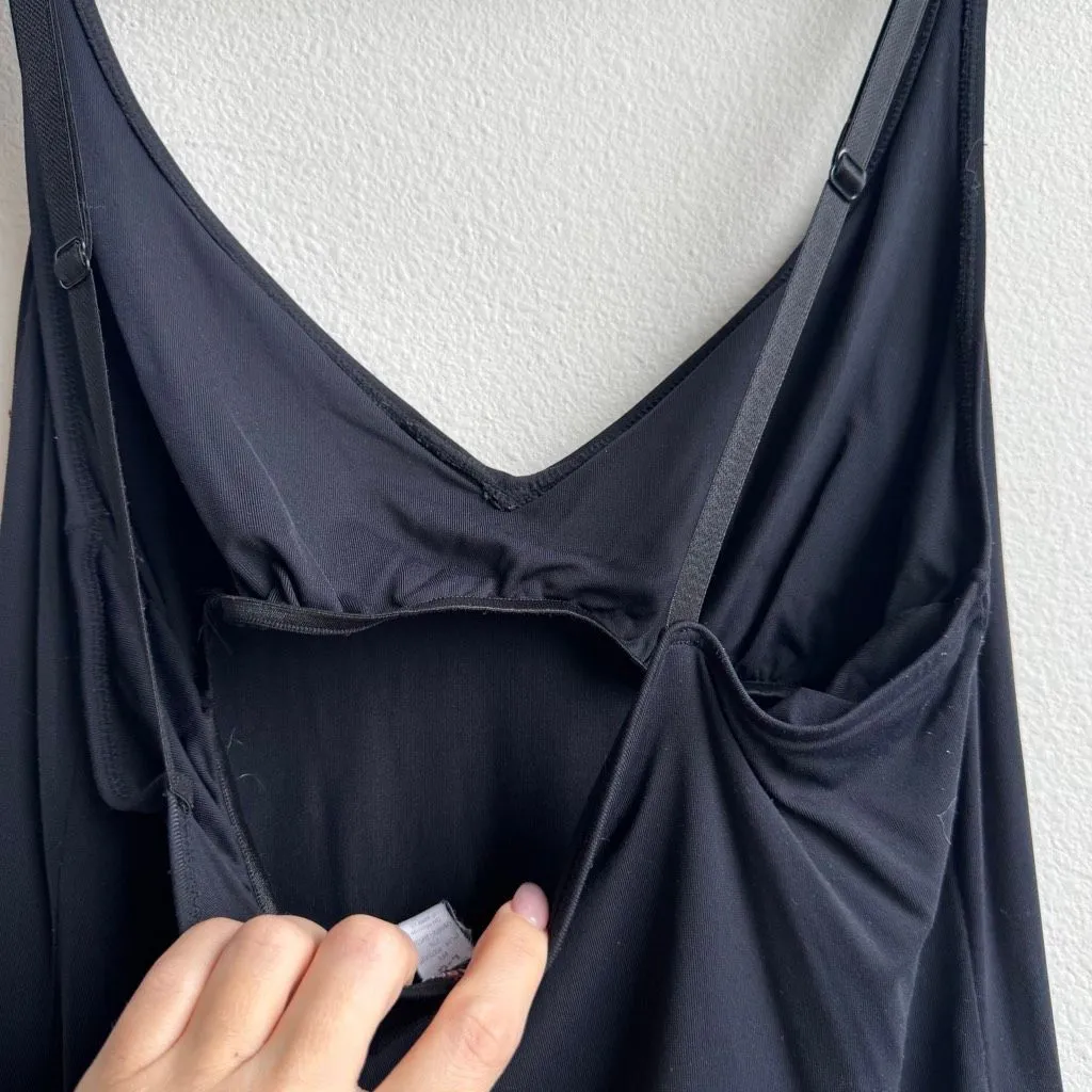 Cosabella Amore Women’s Classic Black Nightie Chemise Mini Cami Slip Dress Large - Image 11