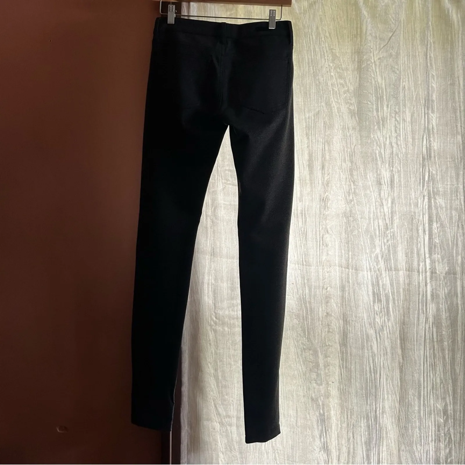 Kut from the Kloth Ponte Knit Skinny Ankle‎ Pants Herringbone Gray NEW Size 2 - Image 4