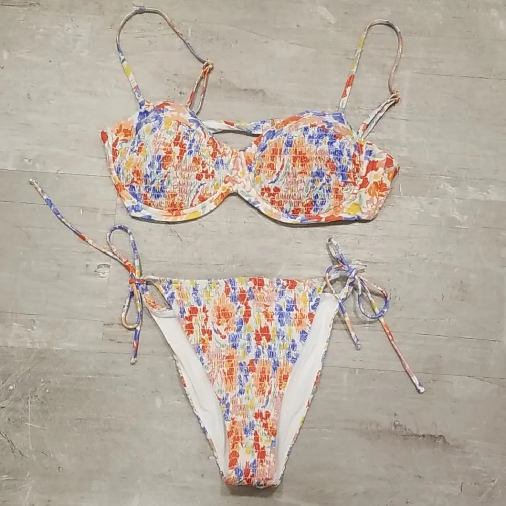 💕L*SPACE💕 Flowers Forever Bikini Set XL NWT - Image 11