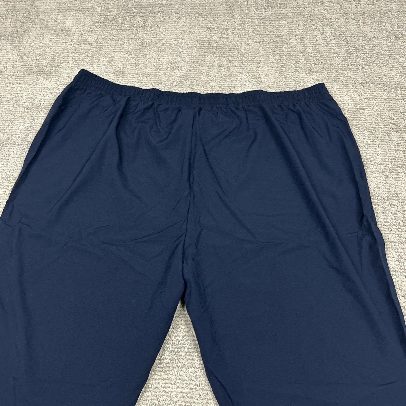 Old Navy Pants Womens 3X Stretch Tech Dry Quick Joggers Blue Pockets New - Image 8