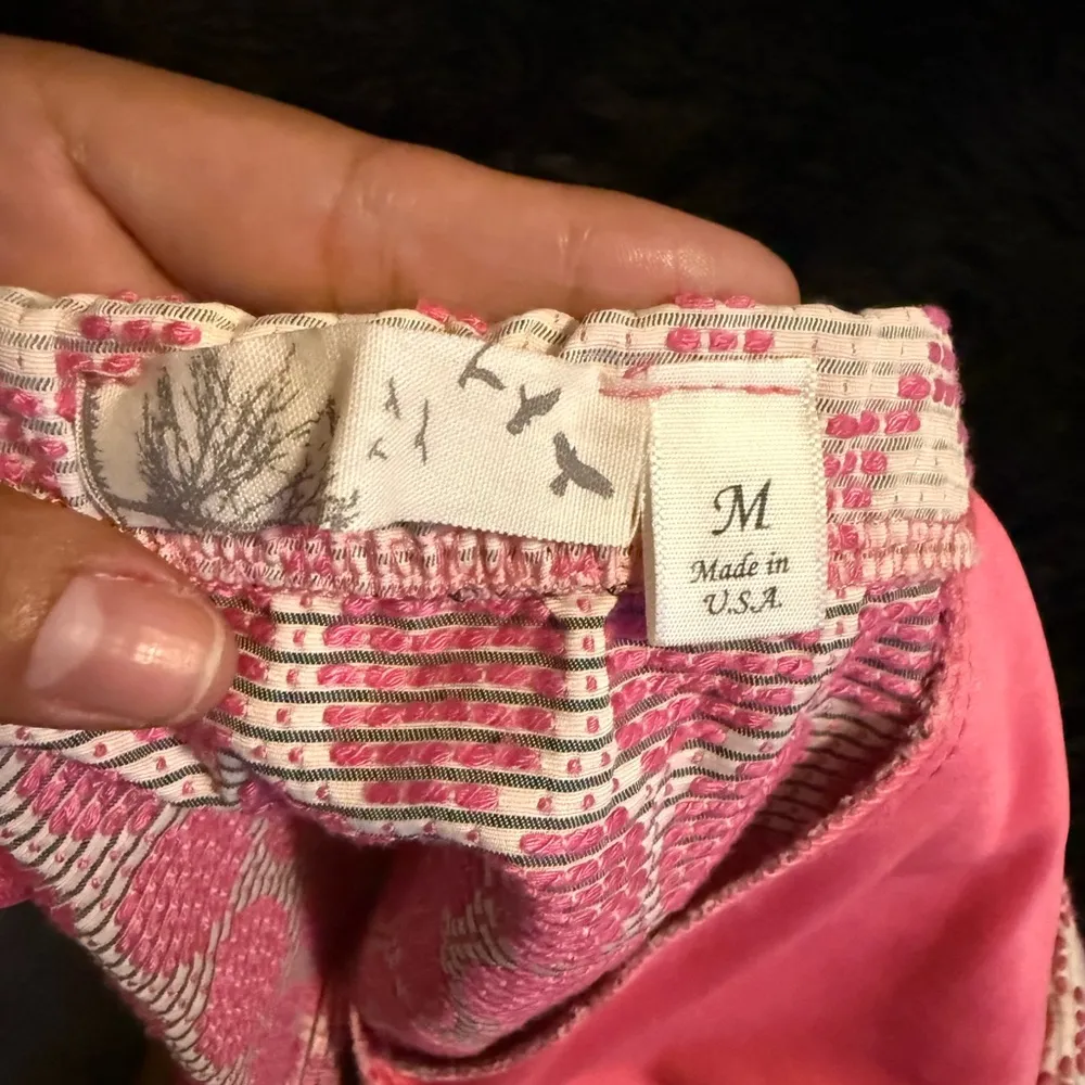 Pink Patterned Sleeveless Dress Size M - Image 2