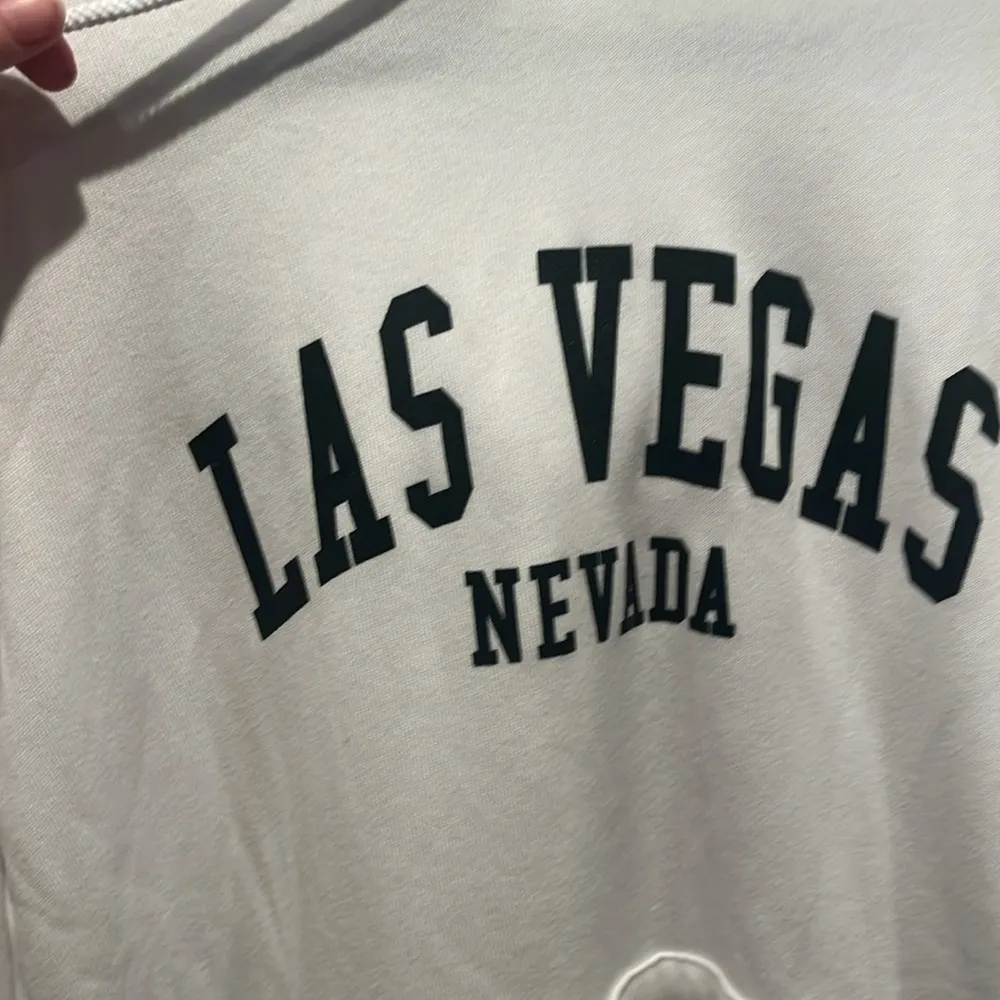 Las Vegas Nevada Hooded Sweatshirt Hoodie Size Small White - Image 2