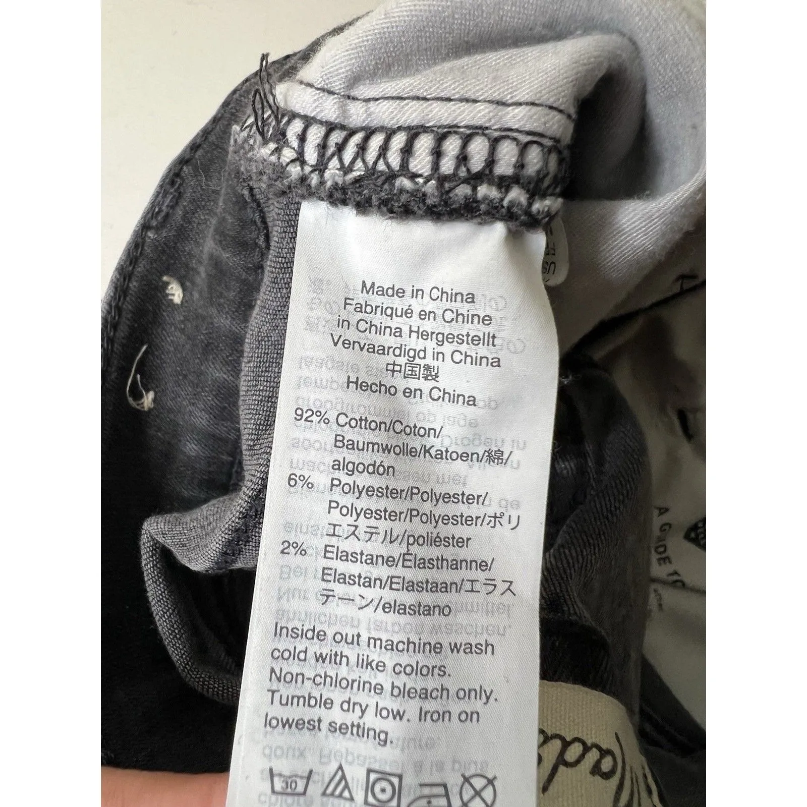 Madewell Cali Denim Boot Jeans Womens 29x29 Washed Black Button Fly Cropped - Image 7