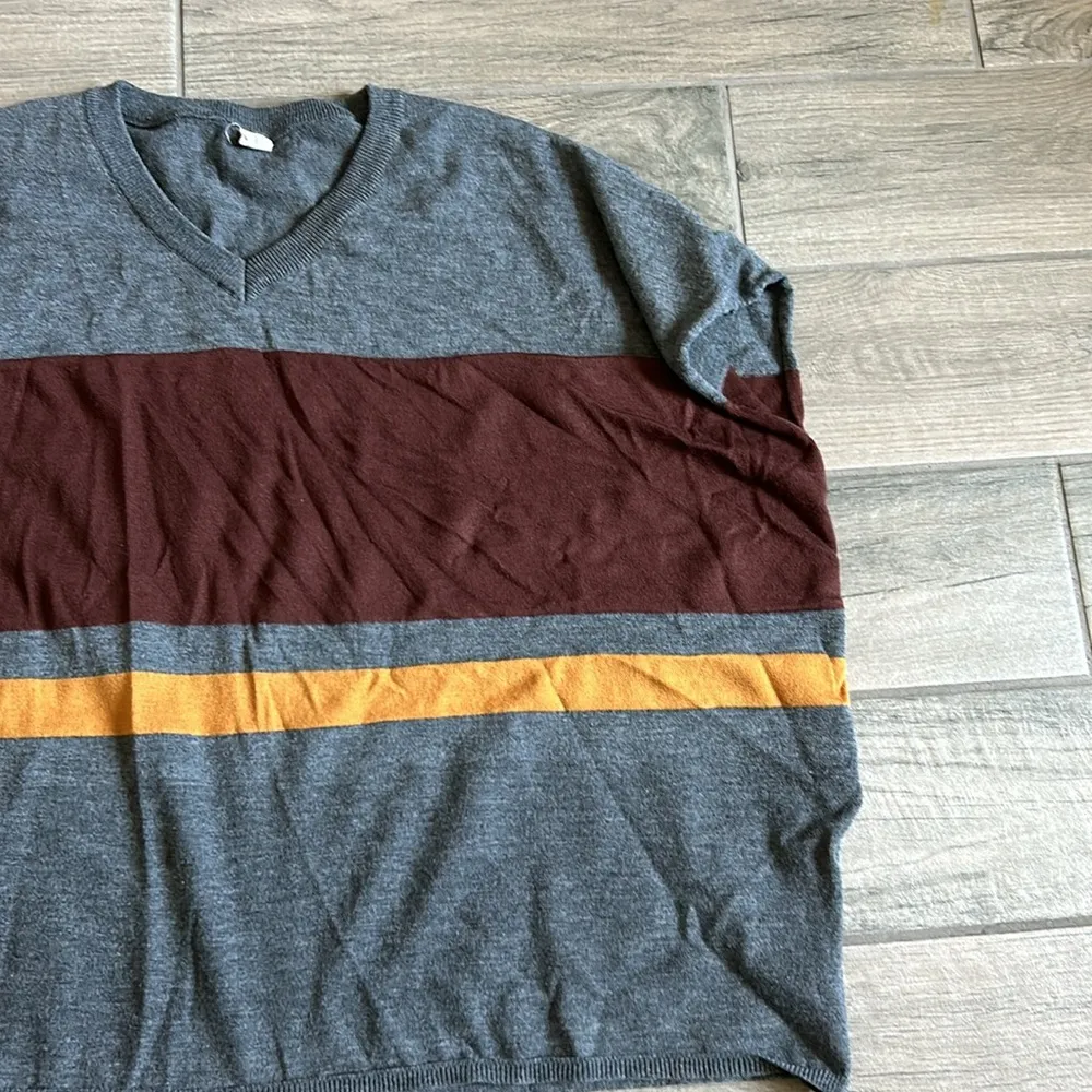 I Joah premium oversized poncho Gray Size M - Image 2