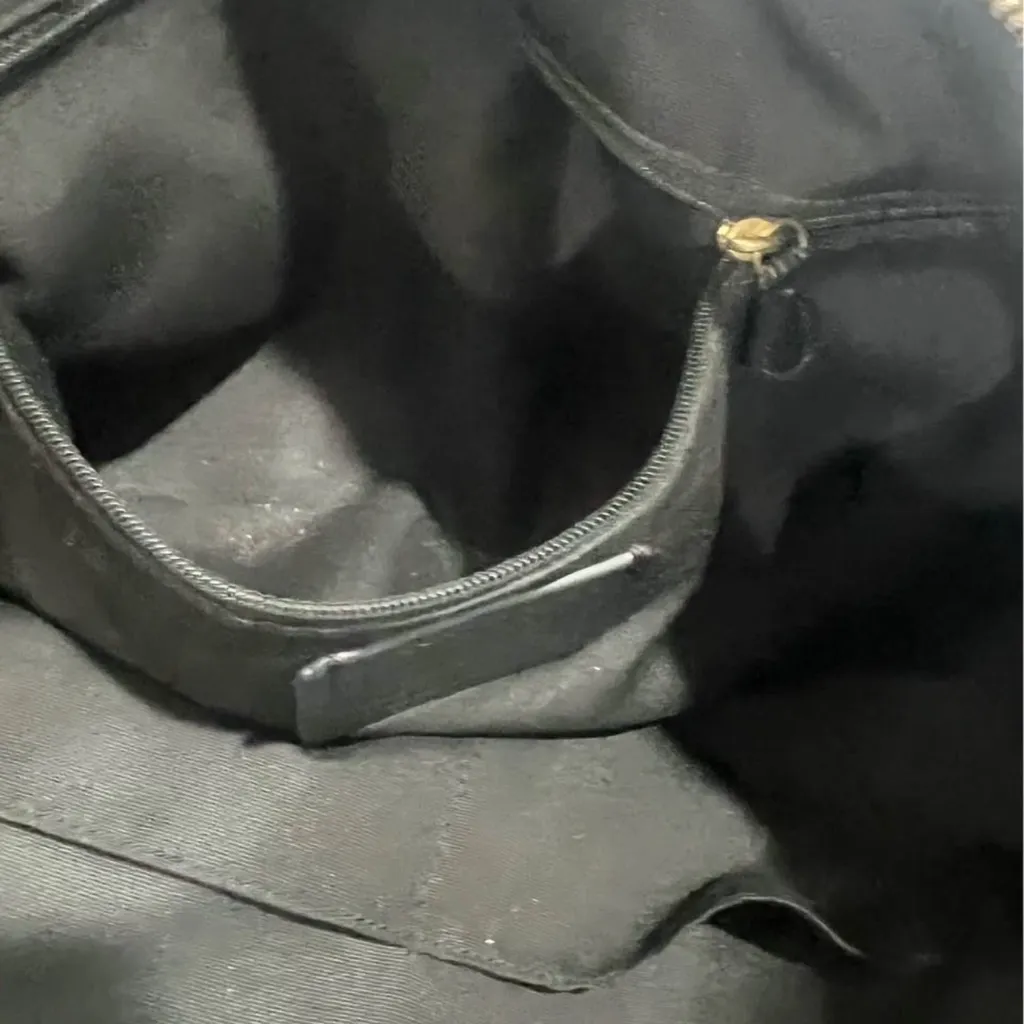 Coach Black Pebbled Leather AVA tote - Image 9