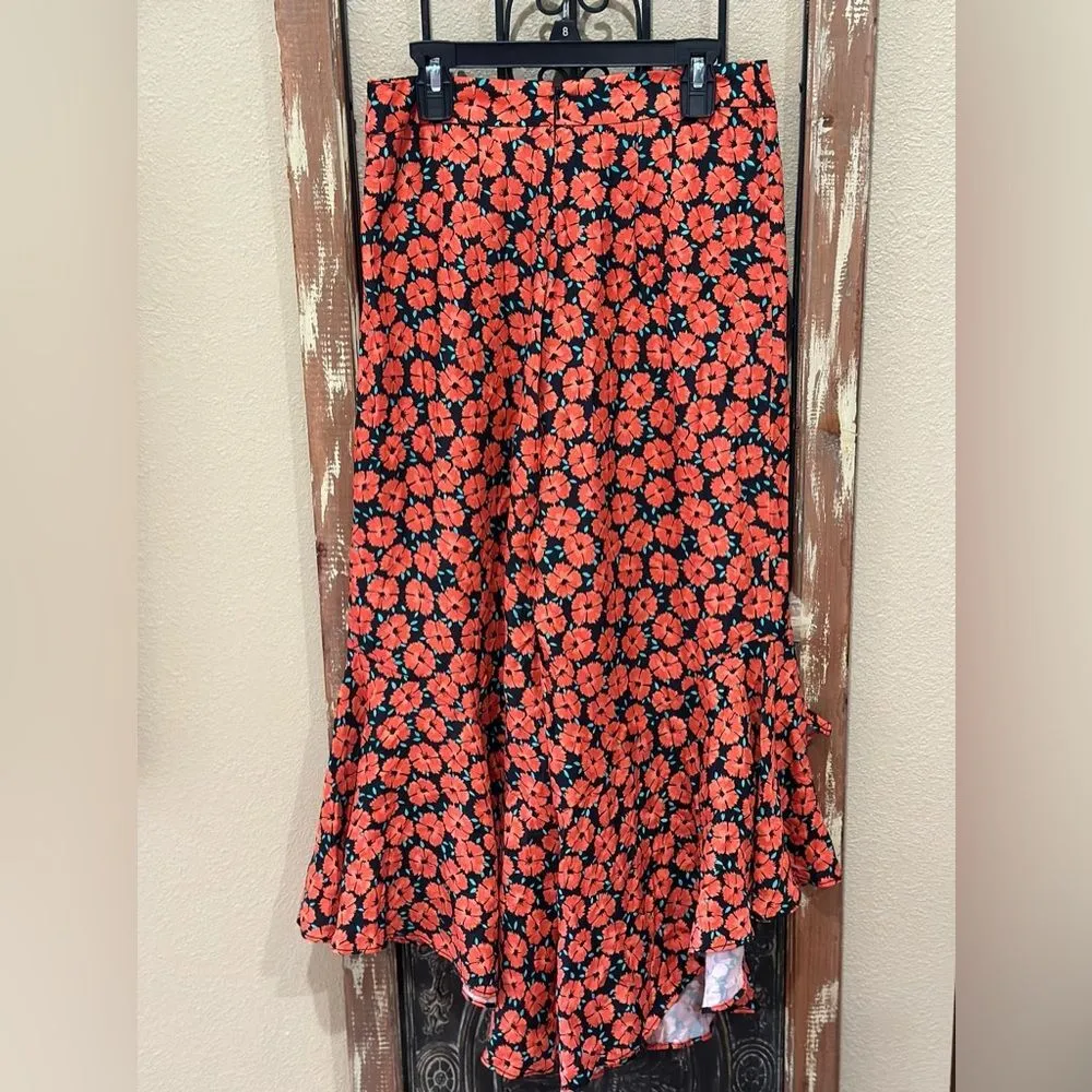 Ett Twa floral ruffle capris - Image 3