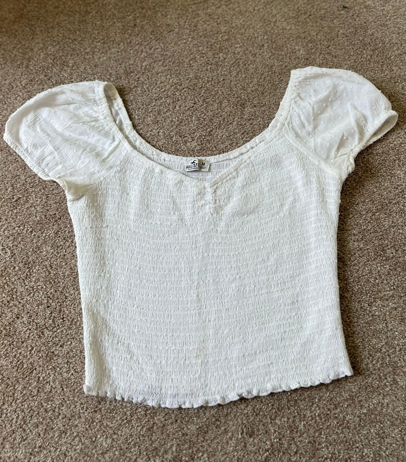 Hollister Black Ribbed Top - Image 6