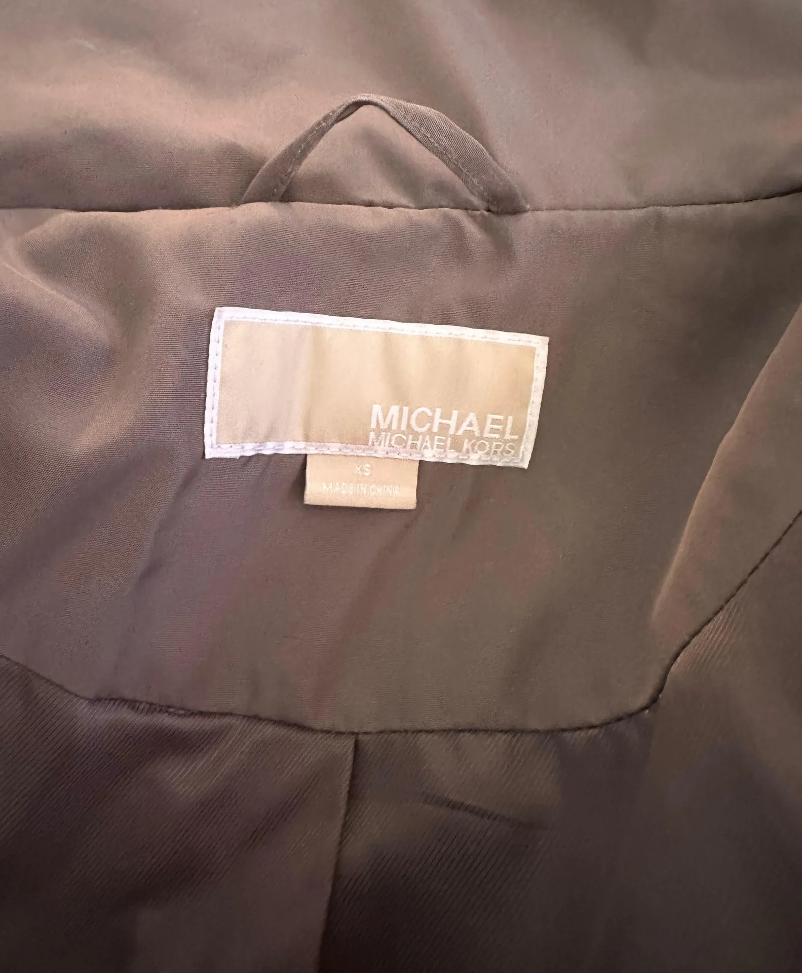 beige khaki coat - Image 5