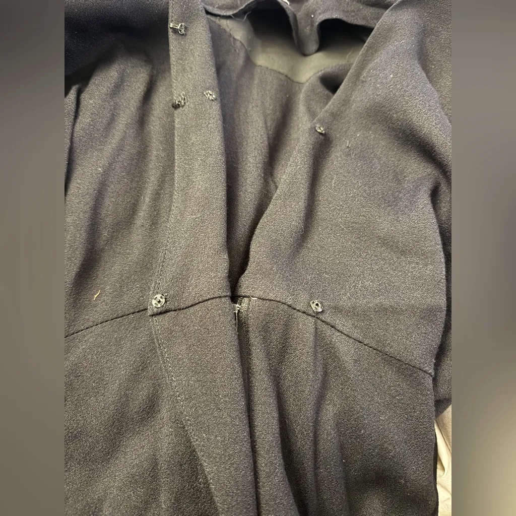 IRO Paris Frame Crepe Jumpsuit Size 38/6 Black Retail $490 - Image 13