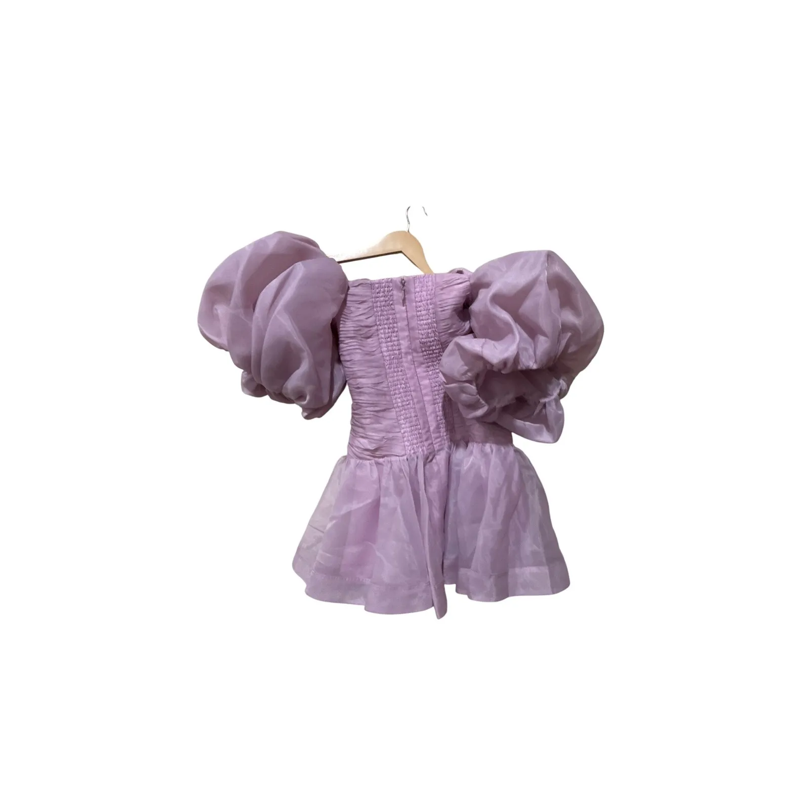 Aje Myriad‎ Cut Out Mini Dress Size 8 Purple - Image 12