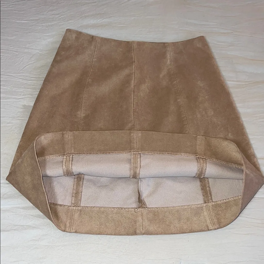 Babaton Tan A-Line Mini Skirt‎ Casual - Image 8