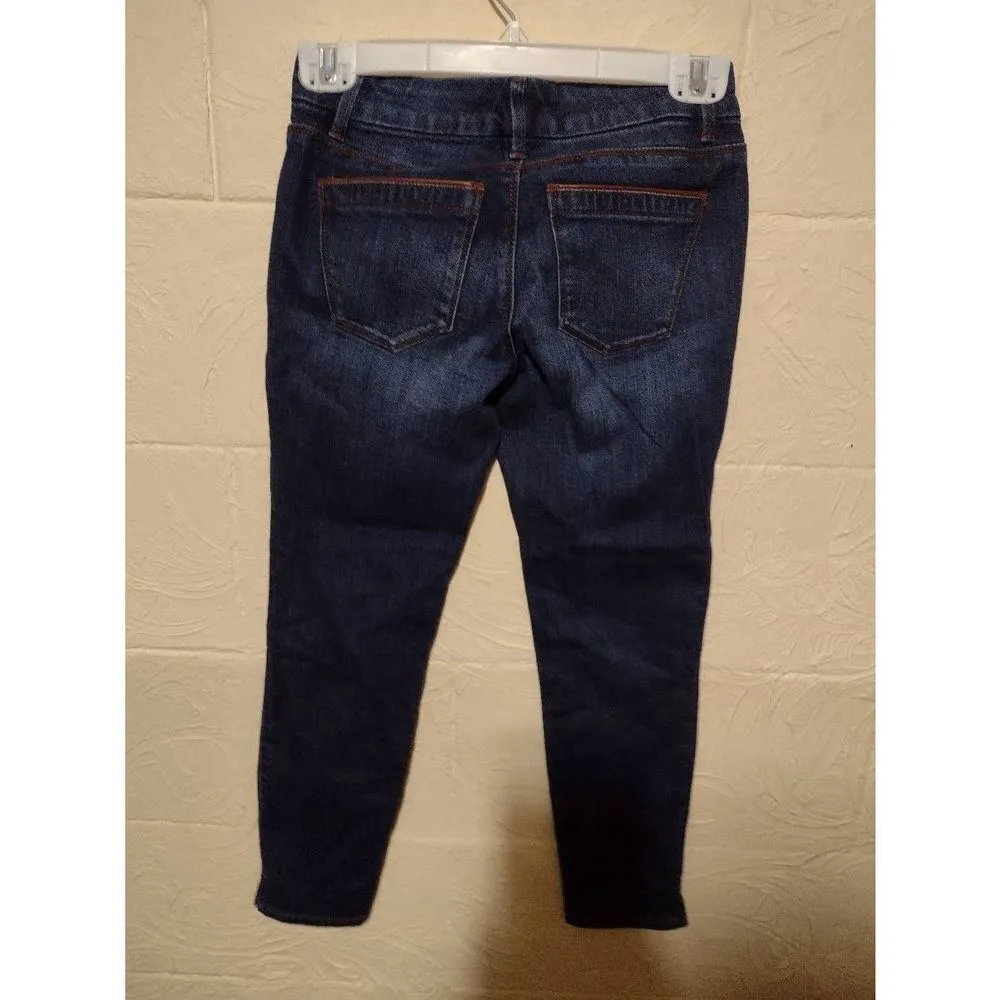 WHBM White House Black Market Size 0P 0 Petite Skinny Crop Jeans - Image 4