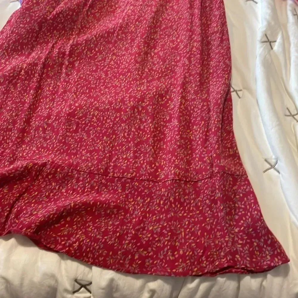 Hot pink Gap size 4 dress with spaghetti straps - Image 8