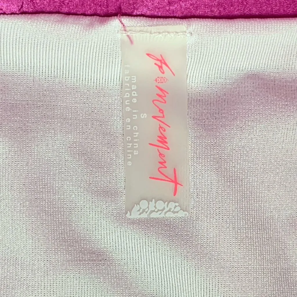 Free People FP Movement Way Home Pink High Waisted Running Shorts Women’s Small - Image 6