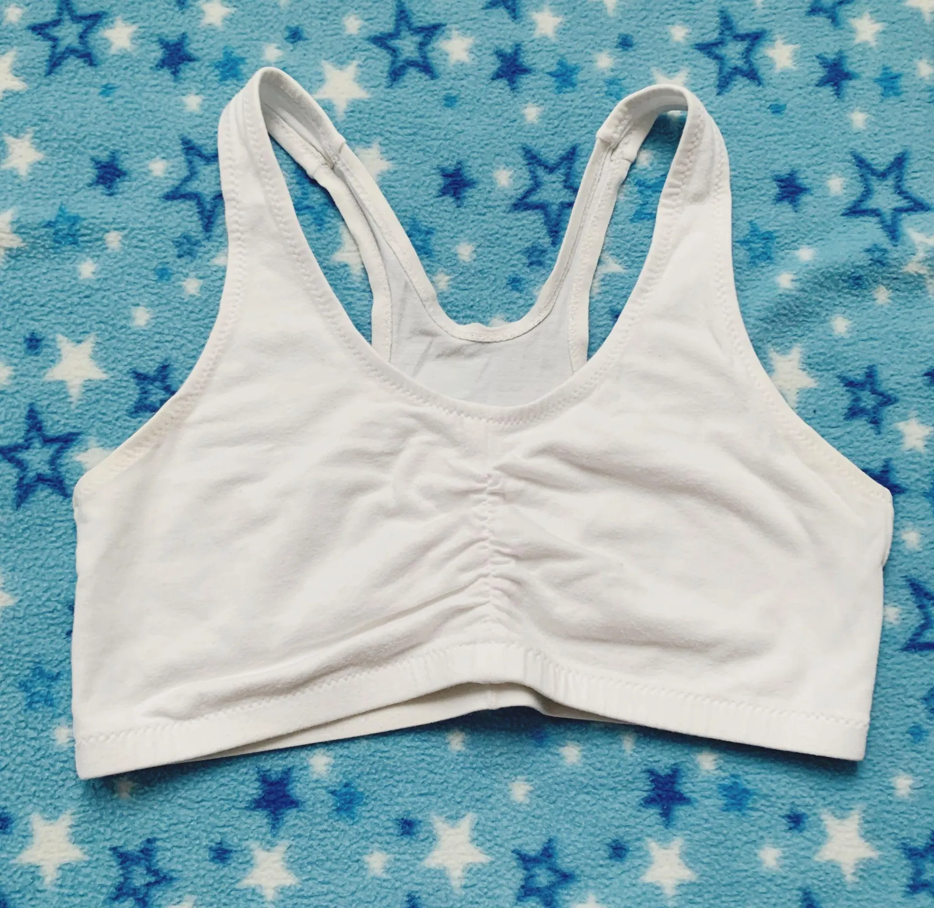 Women's Comfort Flex Stretch Cotton Bra White🕊 - Image 3