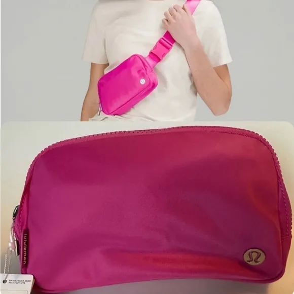 New NWT Lululemon Everywhere Belt Bag 1L Sonic Pink Bright Concert Fannie Pack - Image 2