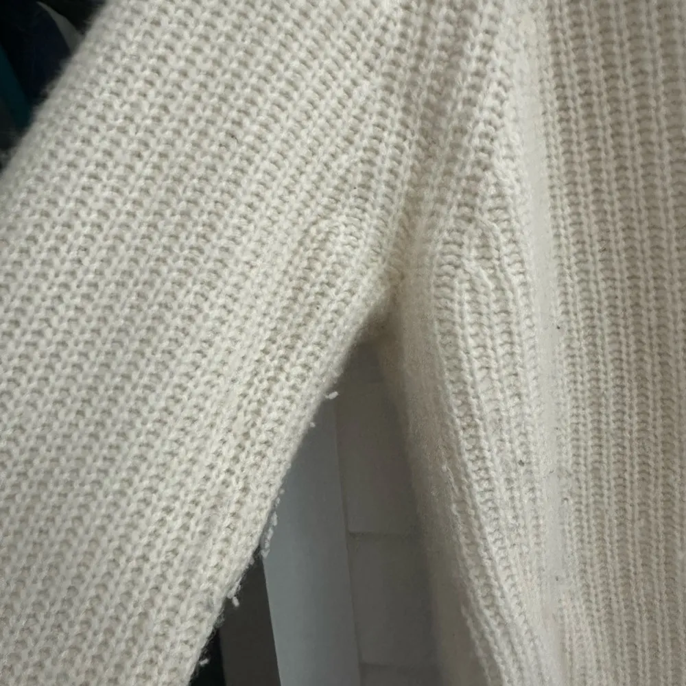 Jenni Kayne Cashmere Fisherman Sweater Size M - Image 7