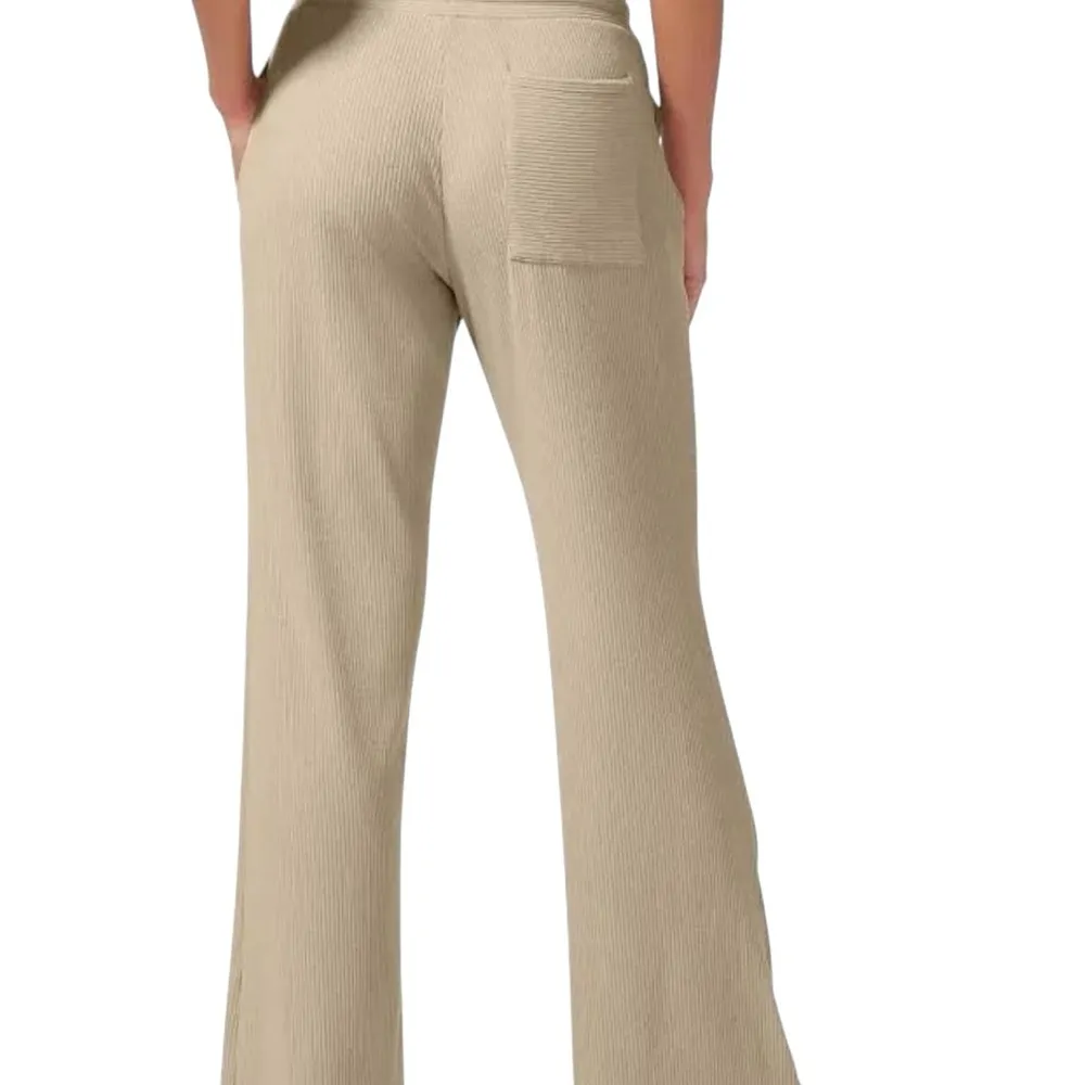 Tommy John beige sweatpants with drawstring waist and pockets. Tan Size XS - Image 2