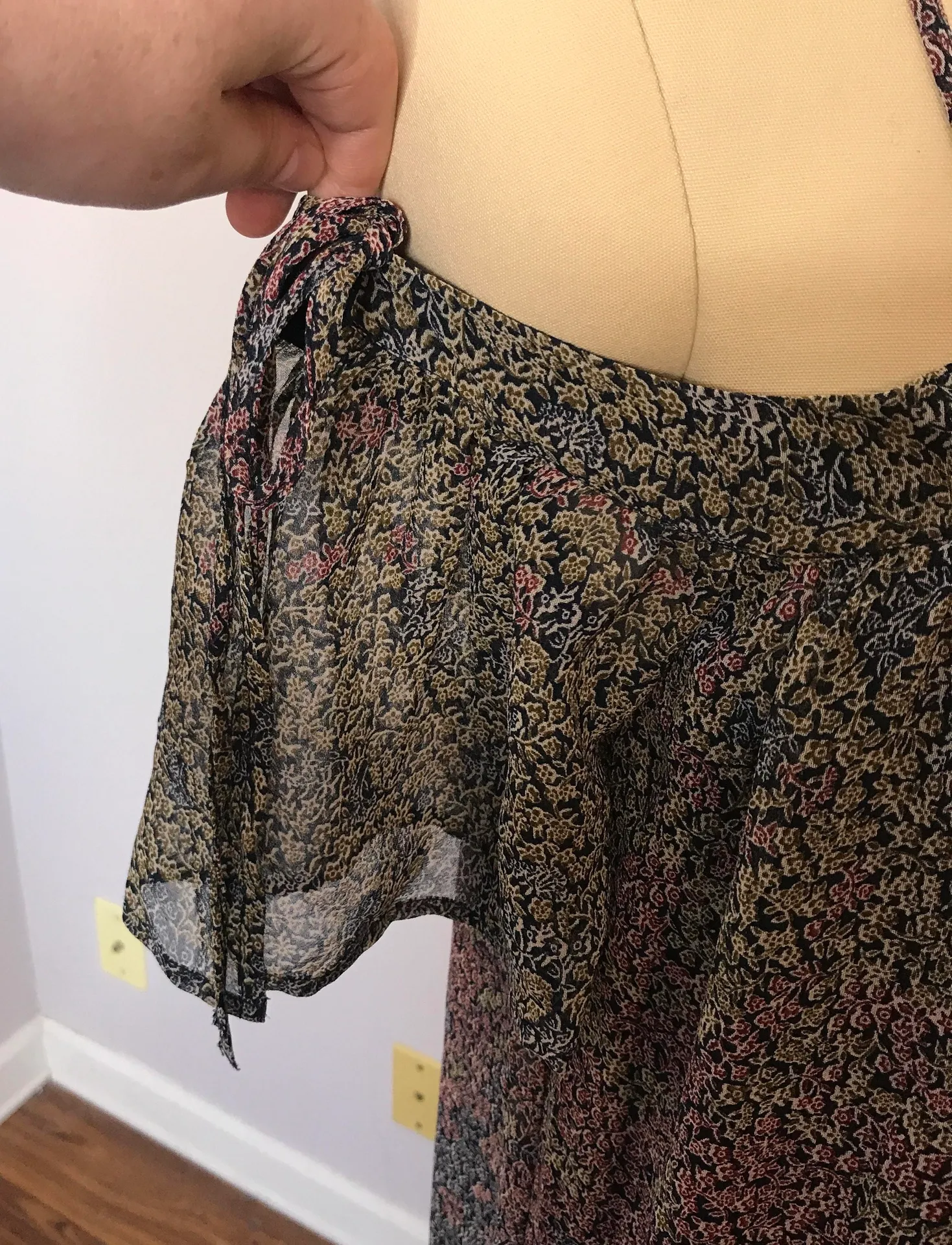 Ruffle Hem Baby Doll Dress - Image 6