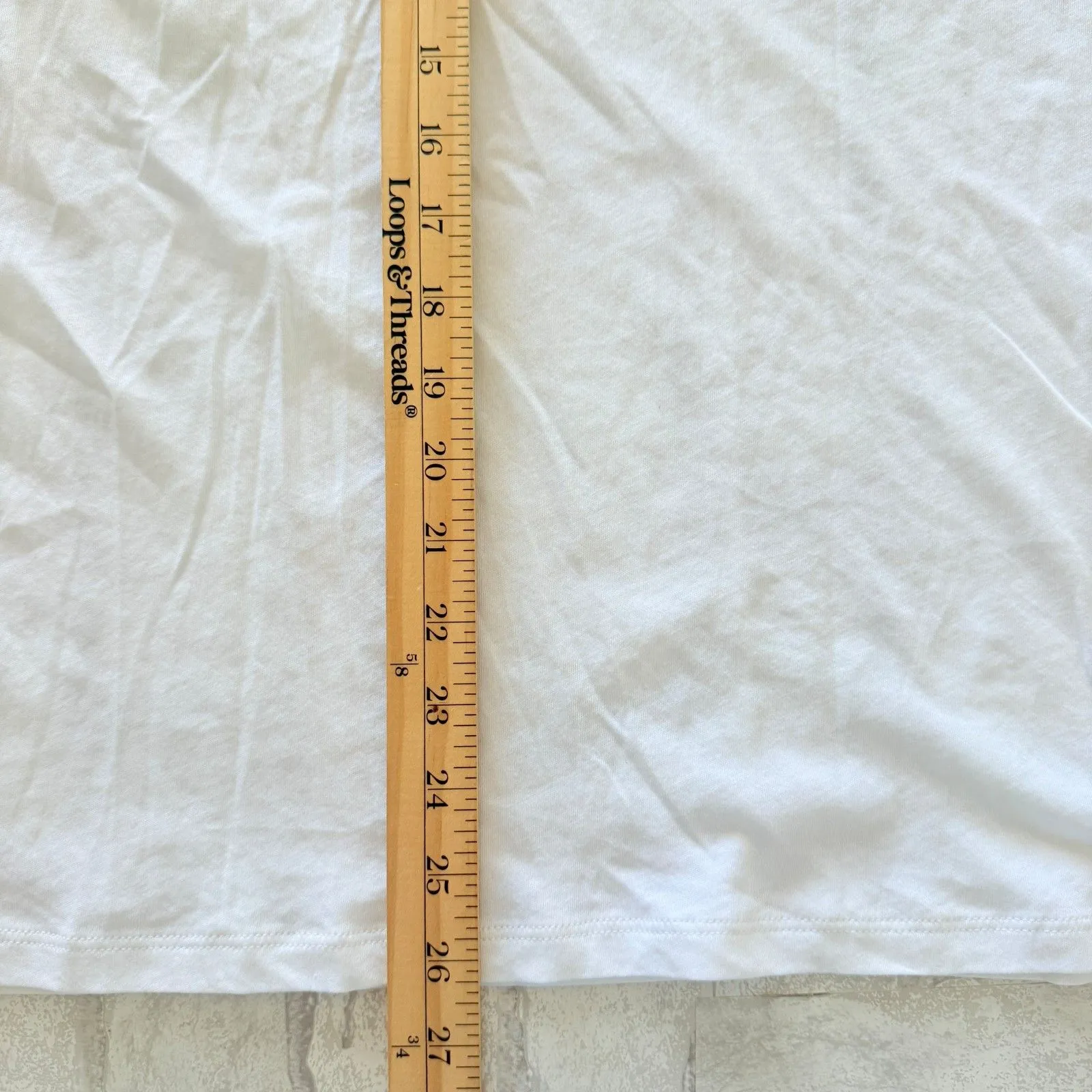 NWT ATM Anthony Thomas Melillo Vintage Jersey Crew Neck White Tee Sz L Size L - Image 9