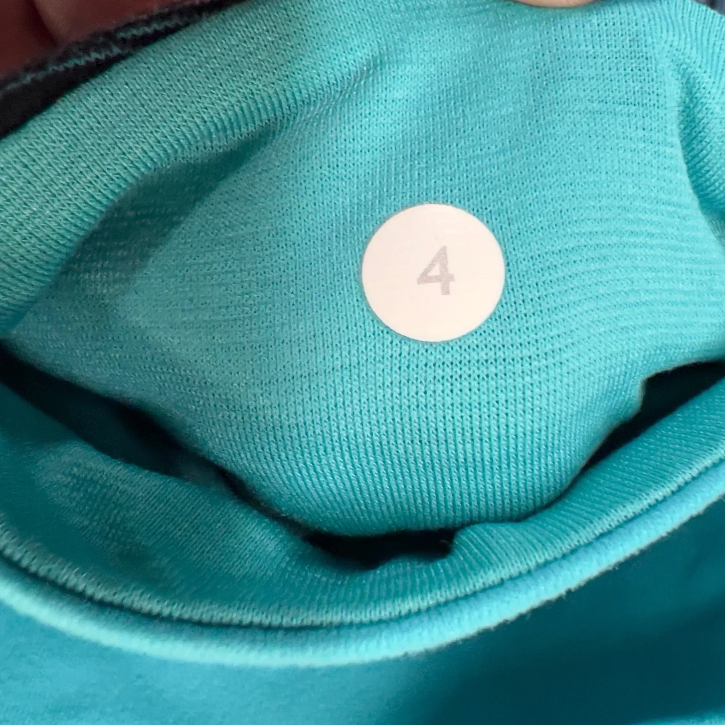 Lululemon Wunder Under Pant III Womens 4 Space Dye Peacock Blue Gym Yoga Casual - Image 12