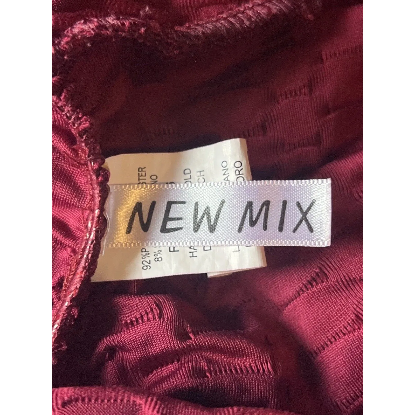 New Mix 2 piece set sport bra and leggings Red Size S/M - Image 2