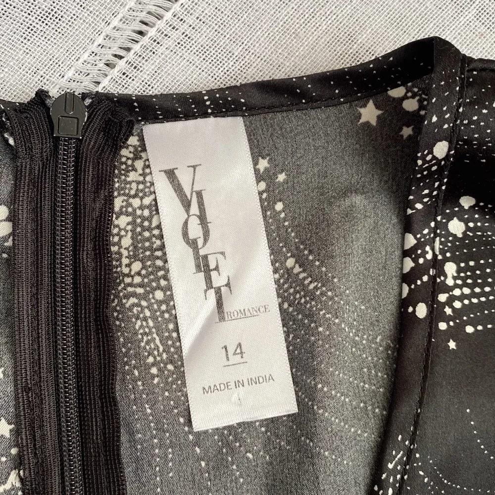 ASOS carried brand Violet Romance starry black maternity dress. Size undefined - Image 8