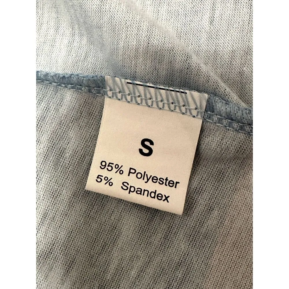 Boutique Cardigan  Lightweight In Stripe  Size: Small - Image 4