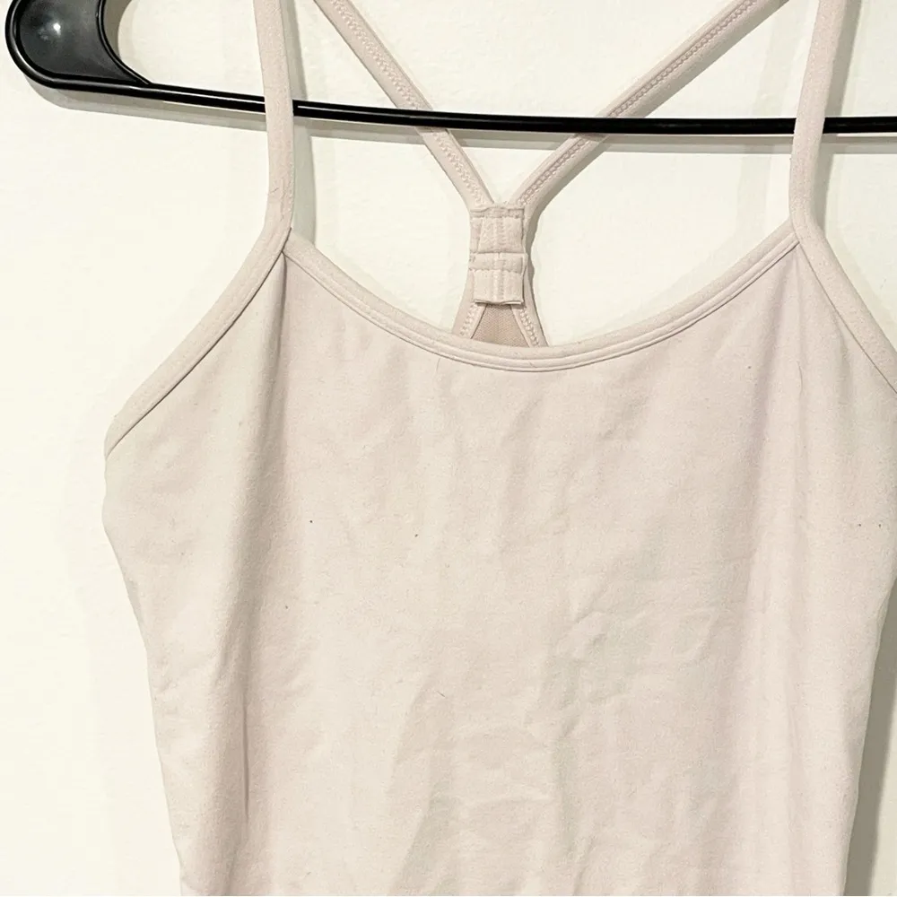 Lululemon Size 6 Power Y Tank *Luon Light
Pretty Pink Slalom Stripe Athletic - Image 2