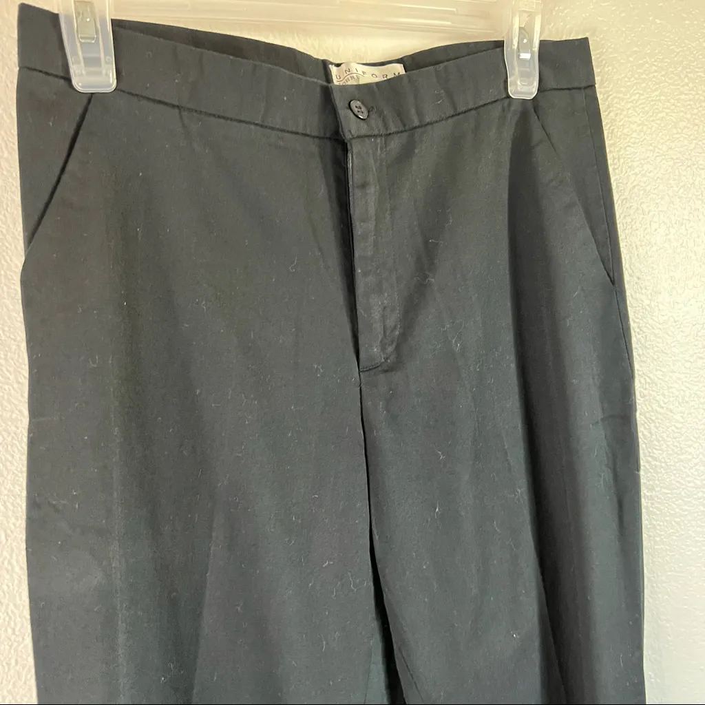 EUC Uniform John Paul Richard Black Slack Pants sz 8 - Image 2