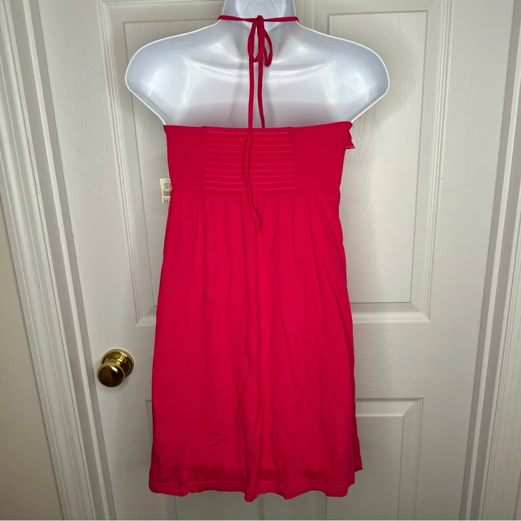 Victorias Secret Pink Y2K Pink Halter Dress Cover-up size XS NWT - Image 3