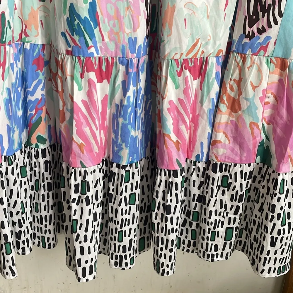 Crosby Mollie Burch Tallie Dress in Painted Garden - Image 8