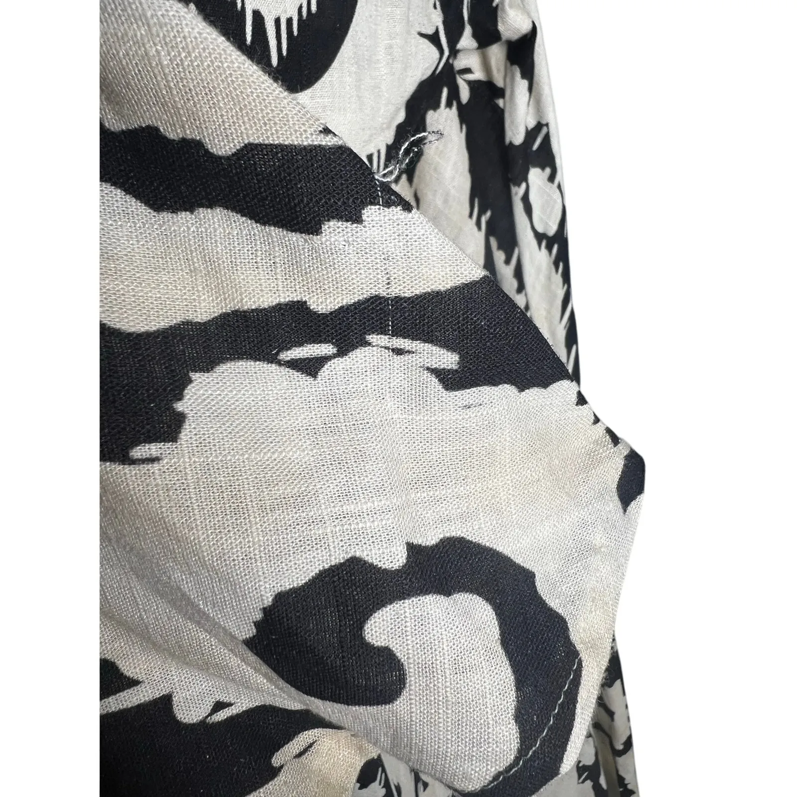 Anthropologie x‎ The Wolf Gang Santa Elena Maxi XXL Slim Bell Sleeve Dress Linen - Image 7