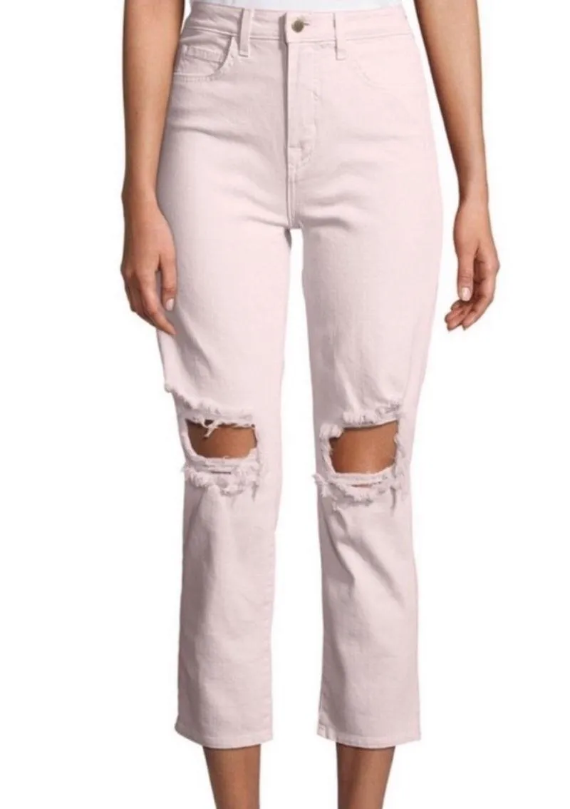 NWT L’agence Audrina High-rise Straight Cropped Jeans - Image 3