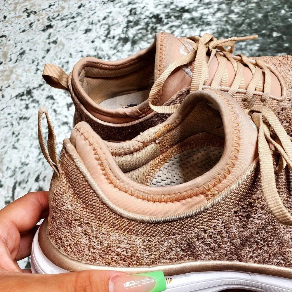 APL TechLoom Phantom Pink Knit Women's Shoes Size: 8 - Image 6